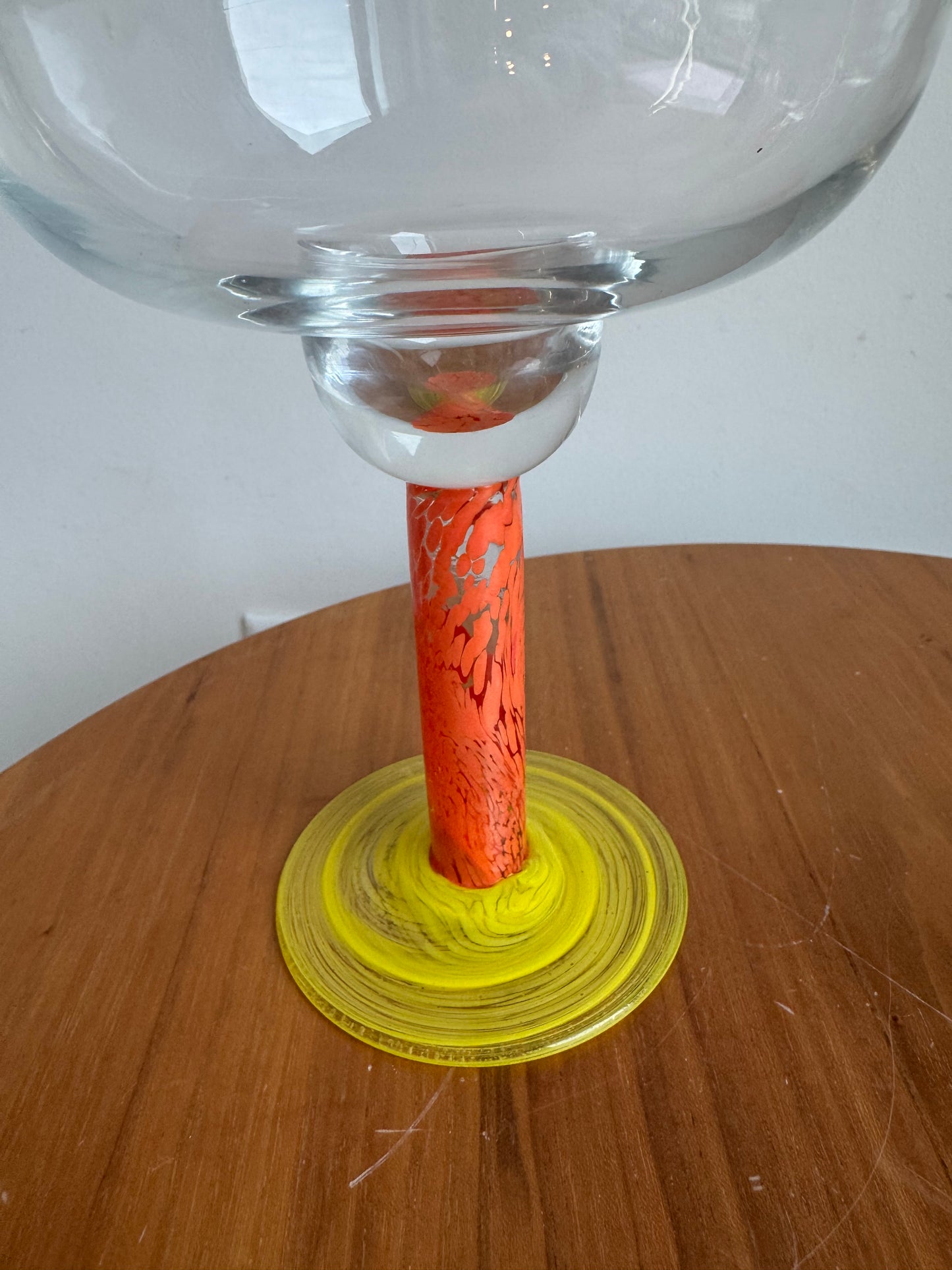 Pair of Colorful Margarita Glasses