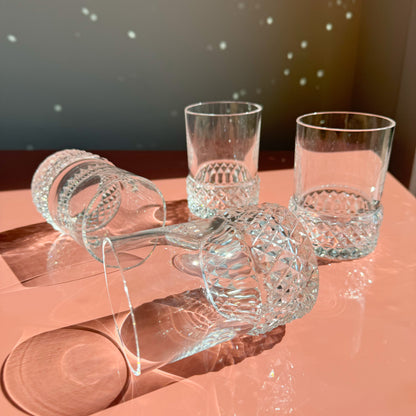 Crystal Lowball Glasses