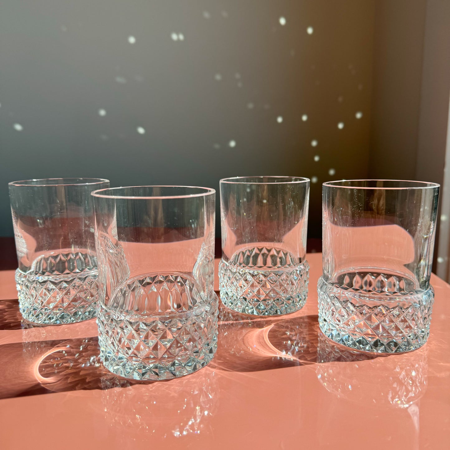 Crystal Lowball Glasses