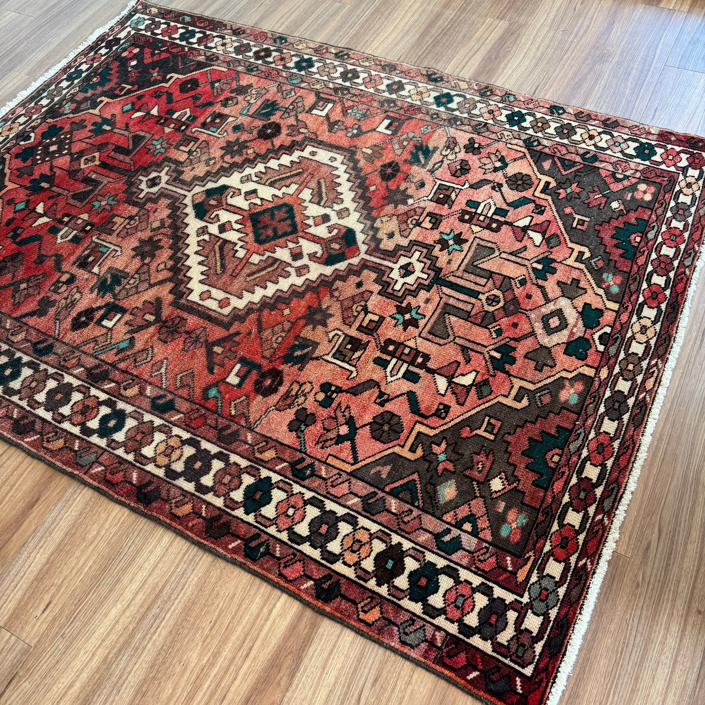 Vintage Handknotted Rug