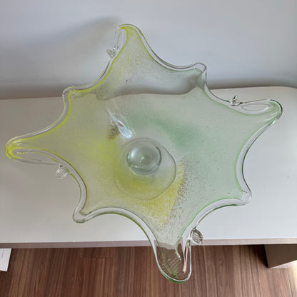 Murano Glass Pedestal Bowl