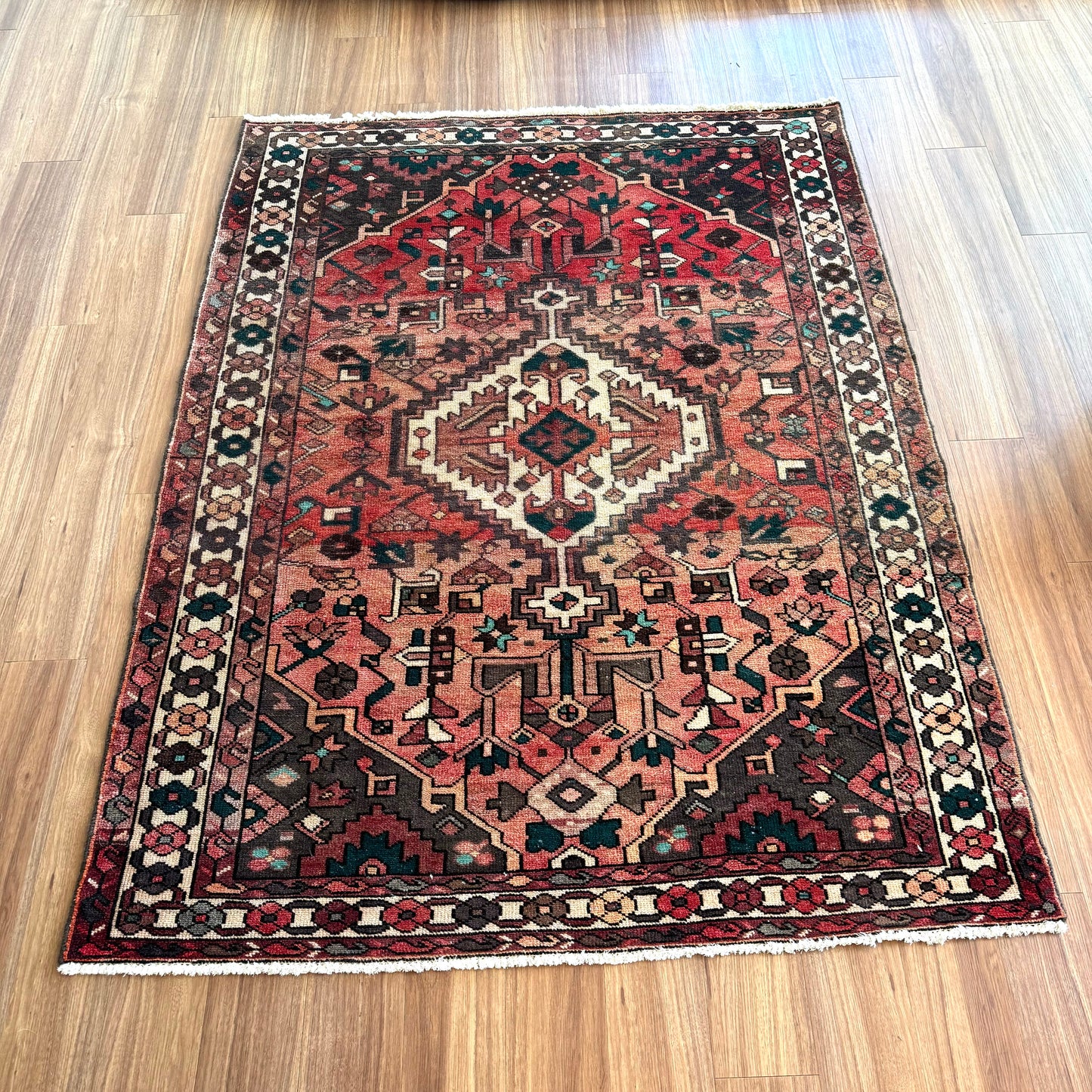 Vintage Handknotted Rug