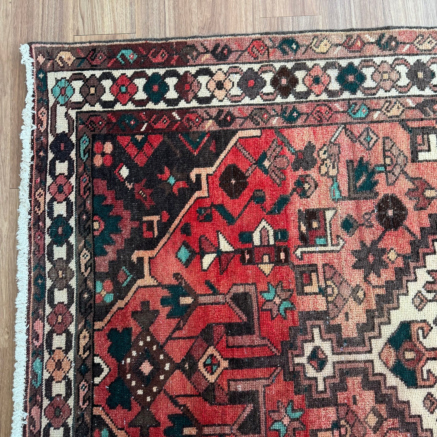 Vintage Handknotted Rug