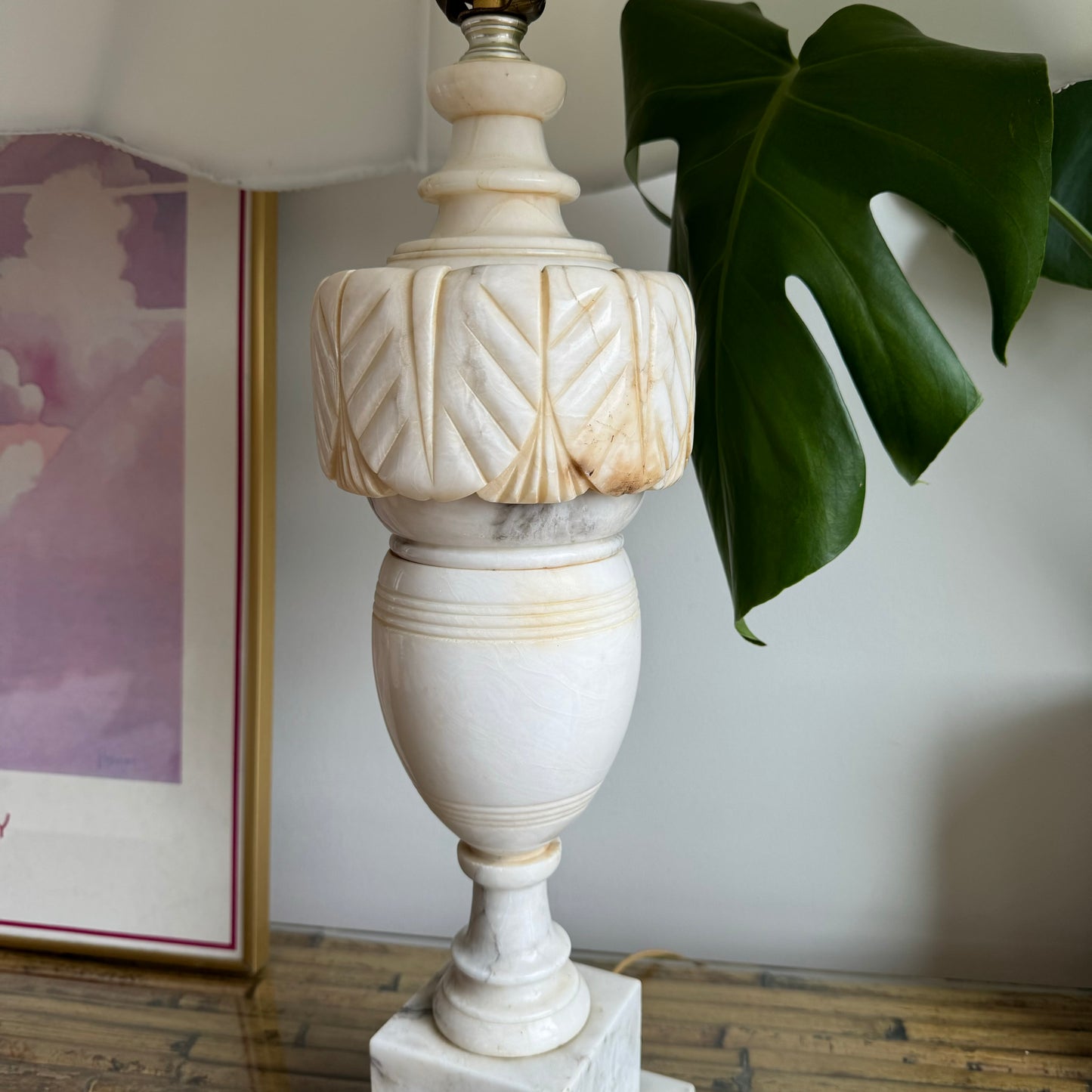 Alabaster Lamp