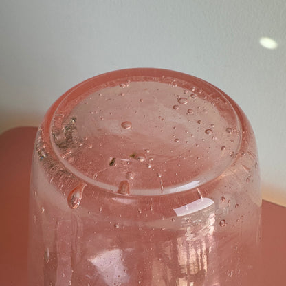 Pink Handblown Vase